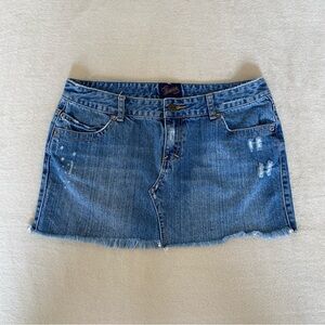 Aeropostale denim mini skirt